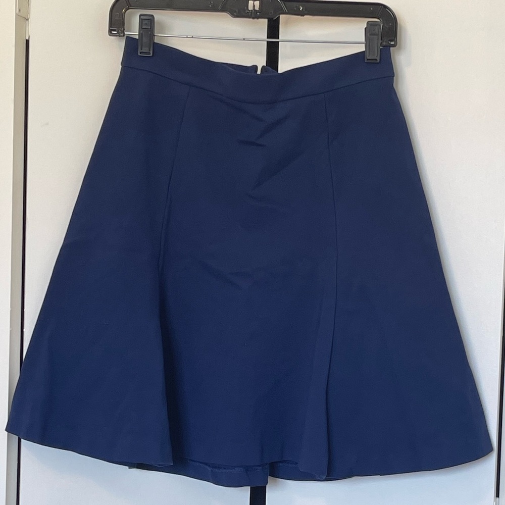 J Crew A Line Knee Length Skirt